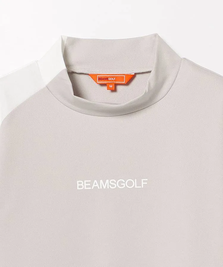 ★美品★BEAMS　GOLF　バイカラーUVモックネック　サイズ　L ☆美品☆BEAMS GOLF バイカラーUVモックネック サイズ L