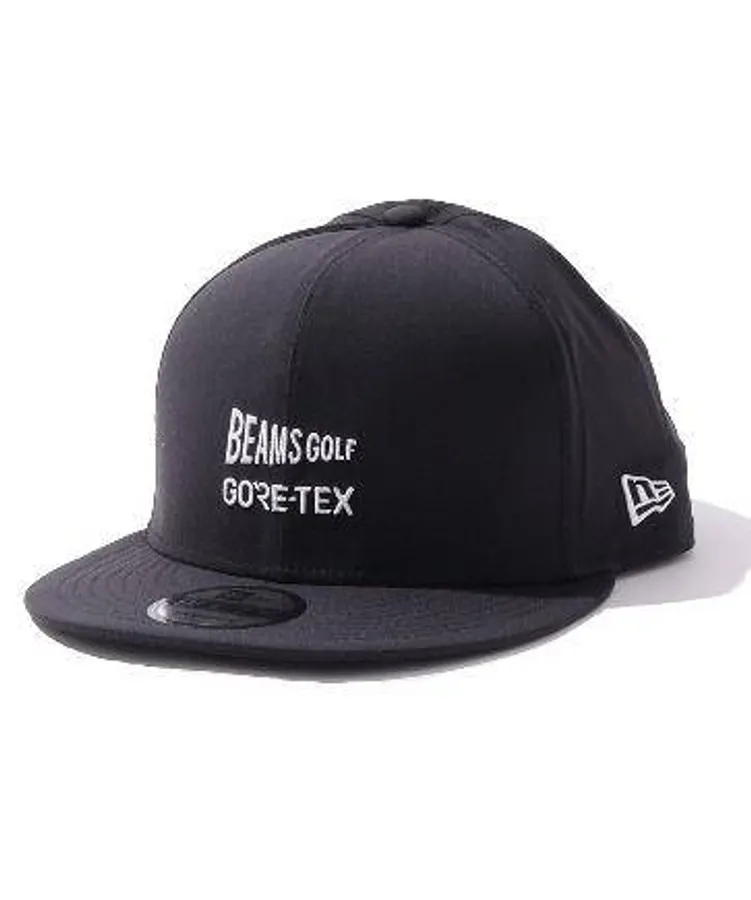 ビームスゴルフ BE 【NEWERA】【GORETEX】ロゴ刺繍平つば