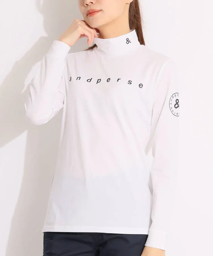 and per se（アンパスィ）の「モックネック長袖シャツ（Tシャツ