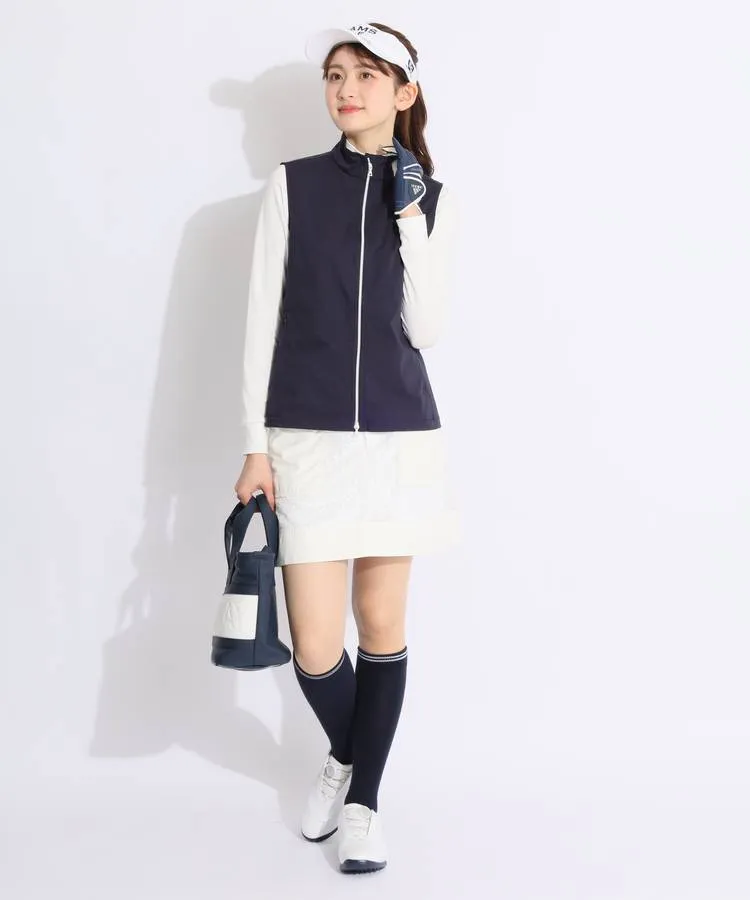 セントアンドリュース SA UVシンプルモックネック長袖カットソー