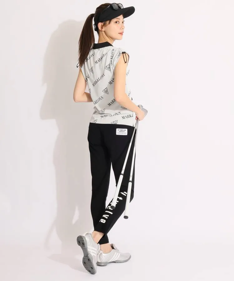 ★美品★MARK&LONA　CODE　スリーブドロストバイアスロゴ半袖ポロシャツ ☆美品☆MARK&LONA CODE スリーブドロストバイアスロゴ半袖