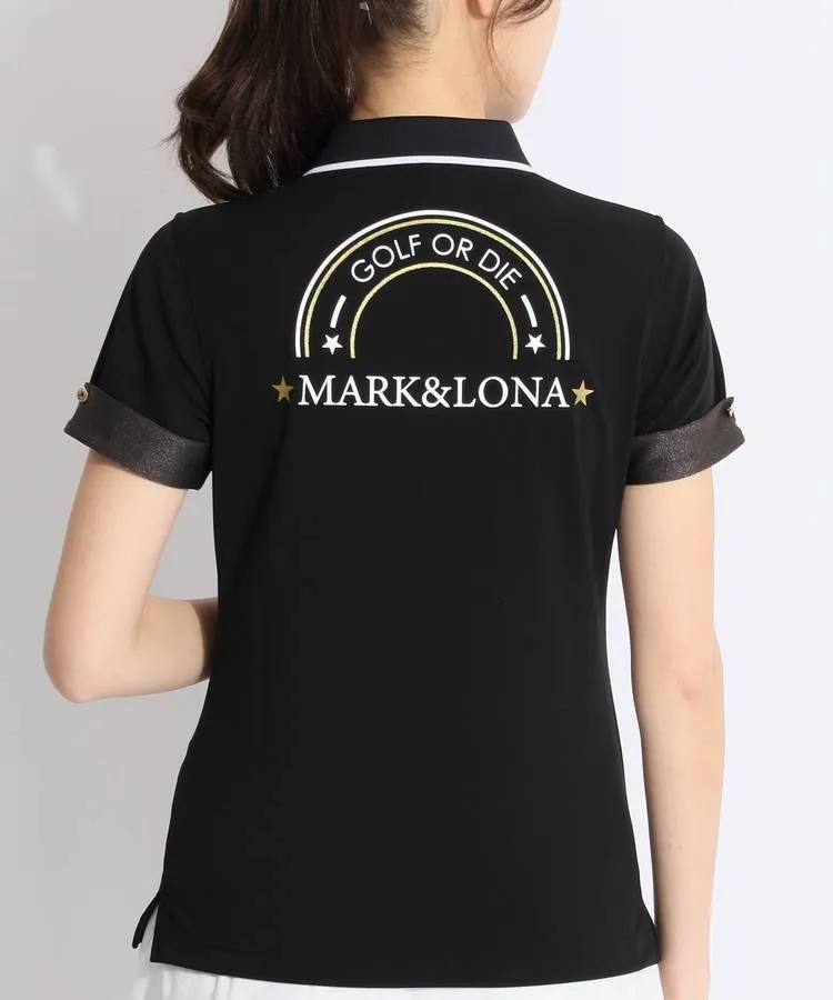 MARK & LONA ポロシャツ 半袖　レディースゴルフウェア マーク＆ロナの半袖ポロシャツを使ったスタイリング