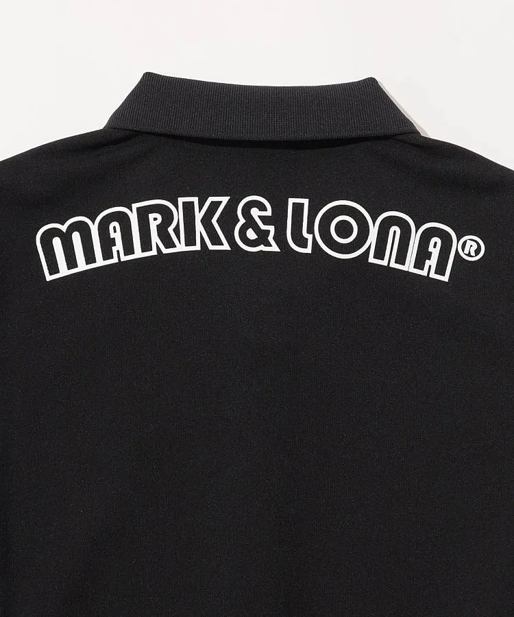 極美品 MARK & LONA ロゴ入り　ポロワンピース ゴルフウェア MARK&LONA - マークアンドロナ ワンピース ゴルフウェアの通販
