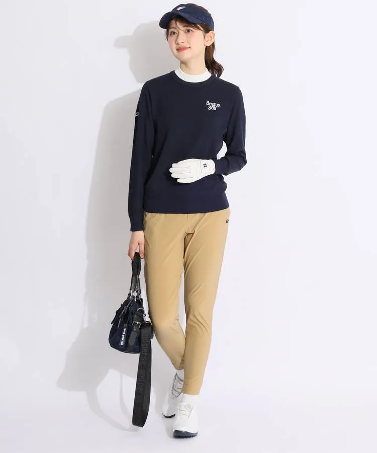 ビームスゴルフ　ニット　七分袖　レディース ビームスゴルフの長袖ニットを使ったスタイリング・コーディネート