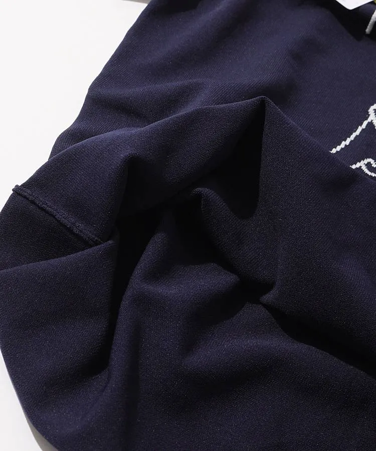 サイドラインニットセットアップ（NAVY） - PINUE