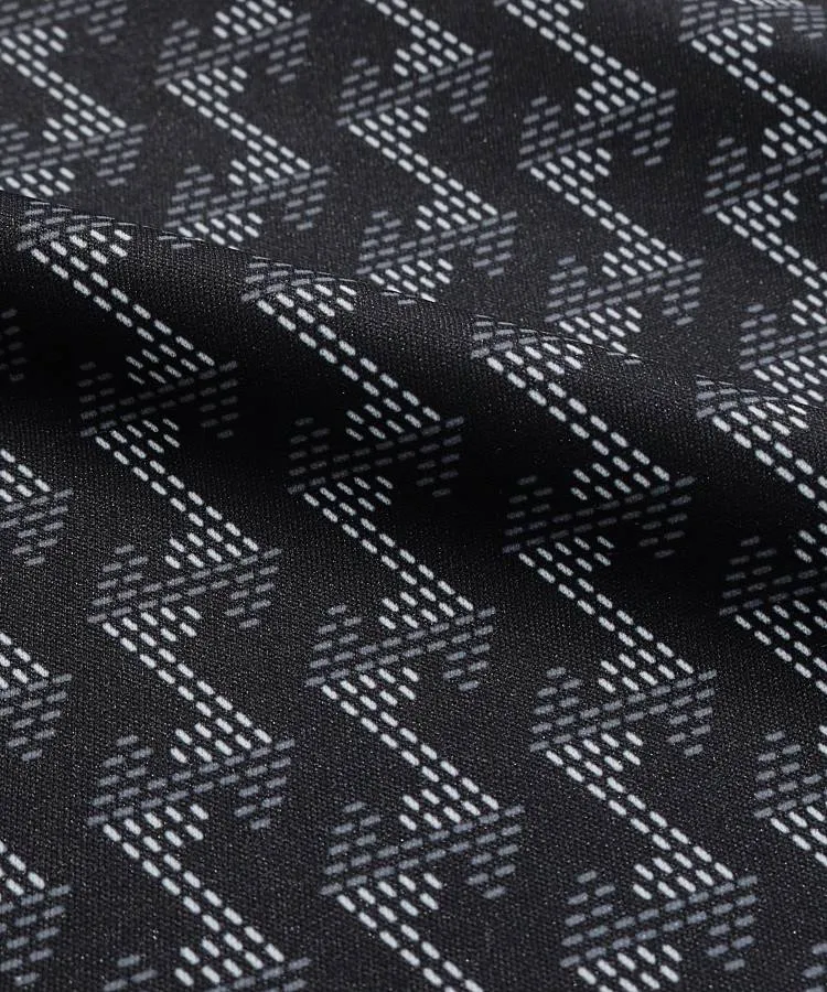 レザレクション RR 総柄プリントモックネックフレンチスリーブ