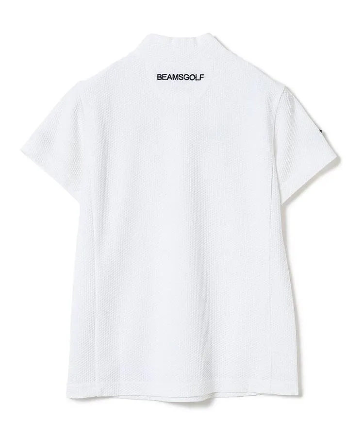 BEAMS GOLF ホワイトメッシュ半袖ウェア BEAMS GOLF ホワイトメッシュ半袖ウェア