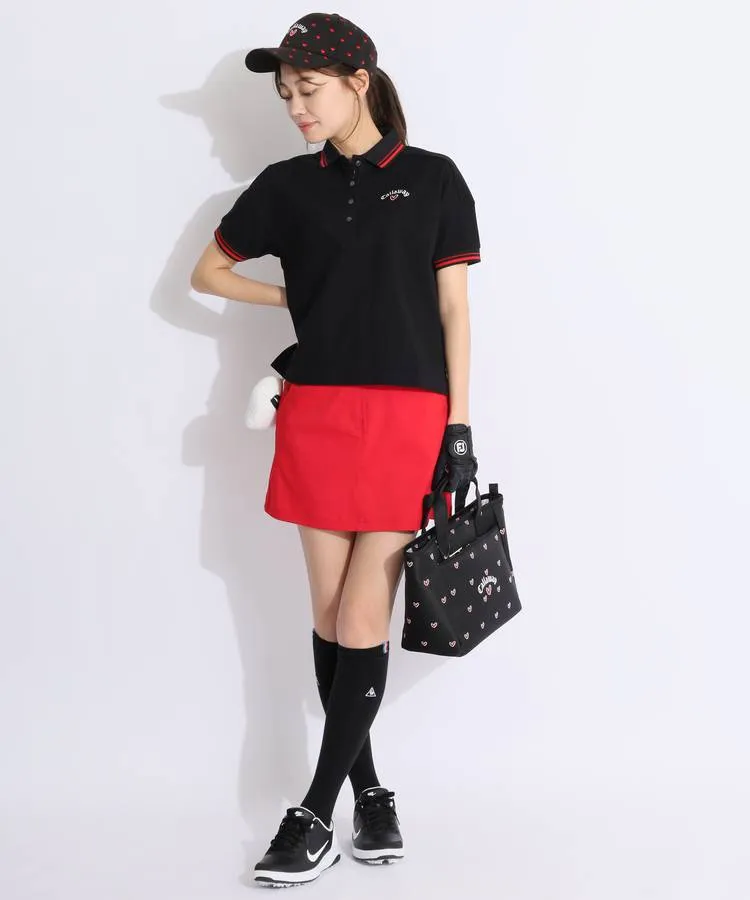 【キャラウェイゴルフ】美品 大容量 カートバッグ レディース 赤 ショルダー キャラウェイゴルフ】美品 大容量 カートバッグ レディース 赤