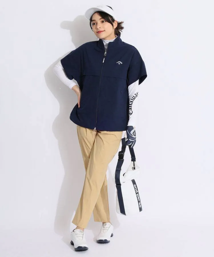 ☆【新品】Callaway レディース　モックネックシャツ LL UPF50 長袖モックネックシャツ (WOMENS) | UVカットアイテム_