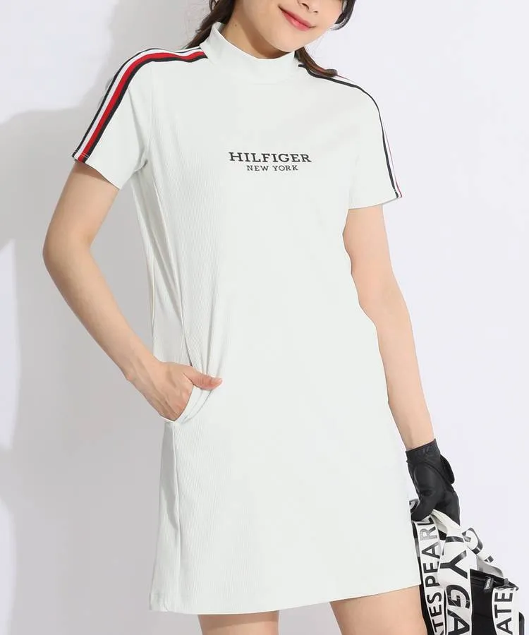 トミーヒルフィガーゴルフ TH スリーブラインUVモックネック半袖