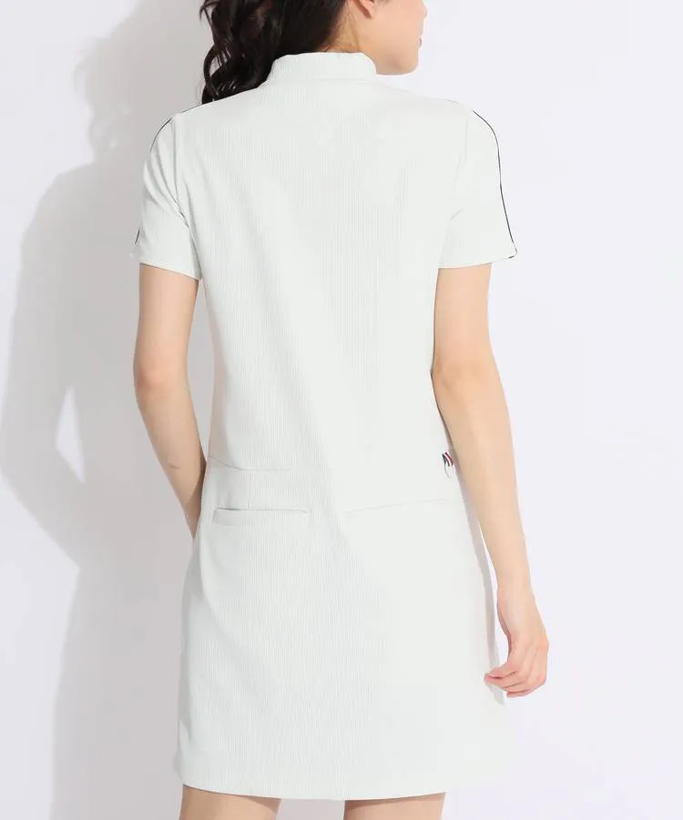 トミーヒルフィガーゴルフ TH スリーブラインUVモックネック半袖