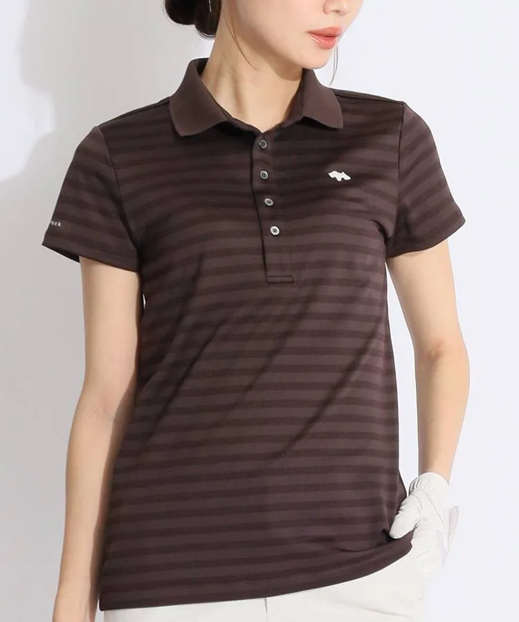 新品】ヒールクリーク レディース 42（L） ネイビー ポロシャツ