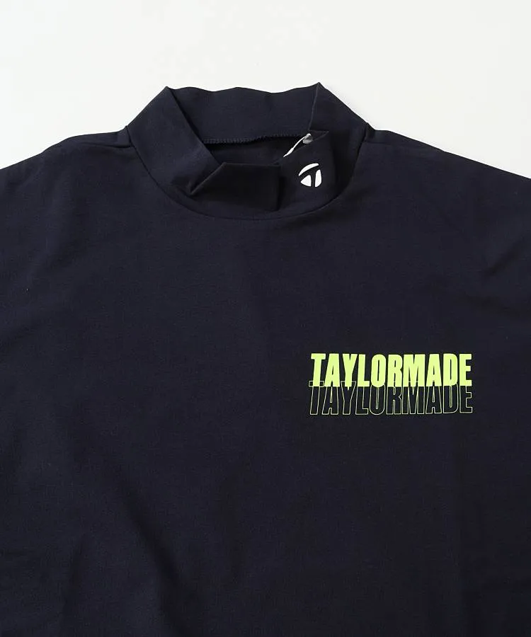 テーラーメイドゴルフ TG 【CLUB TAYLORMADE】バックプリントUVモックネック半袖カットソー レディースゴルフウェア通販  キュルキュルセレクト curucuru select