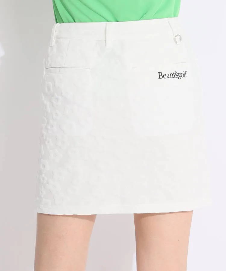 ビームスゴルフ ジャガード立体フラワースカート新品ＬSize ビームスゴルフ ジャガード立体フラワースカート新品LSize 今