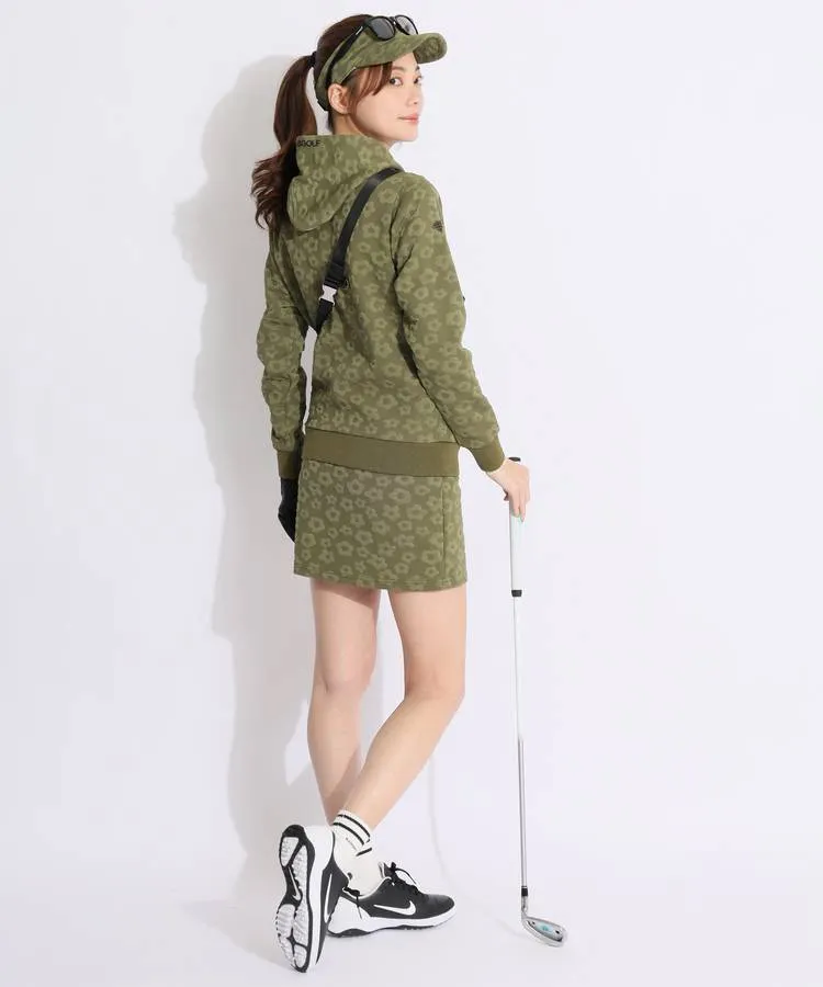 ビームスゴルフ ジャガード立体フラワースカート新品LSize B:MING