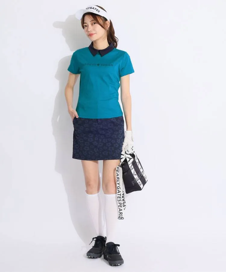 ビームスゴルフ BE ジャガード立体フラワースカート レディースゴルフ