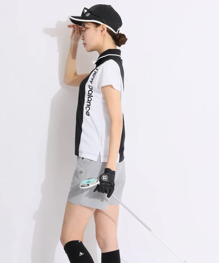 ニューバランスゴルフ NB 【吸汗速乾】アシメ切替カノコフレンチ