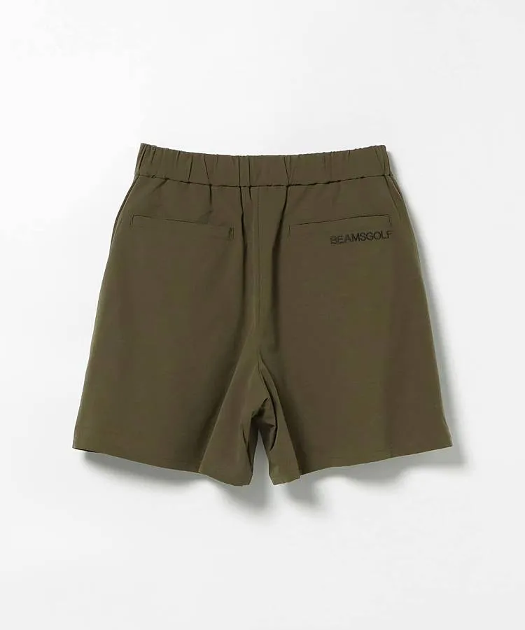 ビームスゴルフ BE 撥水ストレッチロゴ刺しゅうショートパンツ