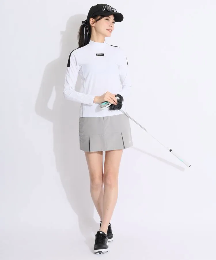 タイトリスト TL 【撥水UV】一体型ペチパンツ裾タックスカート