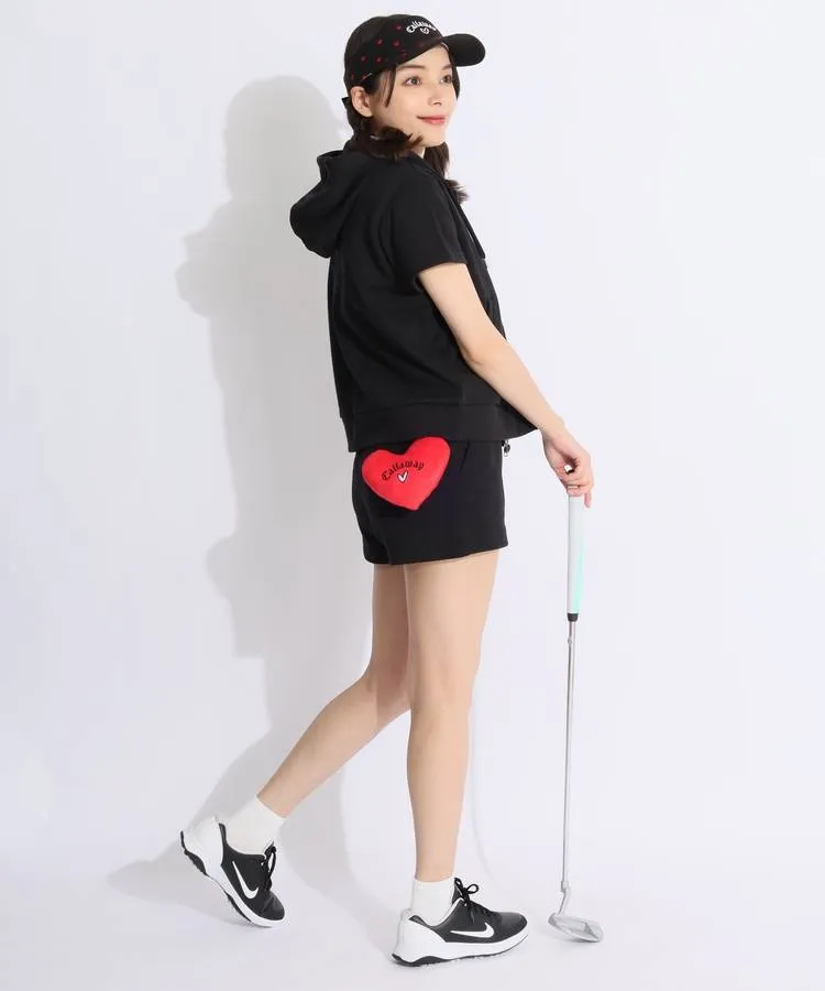 Callaway ポロシャツ　レディースゴルフ　上下　ショートパンツ セット　S Callaway 【タイムセール 8/18 13:00迄40％OFF】ポロシャツ