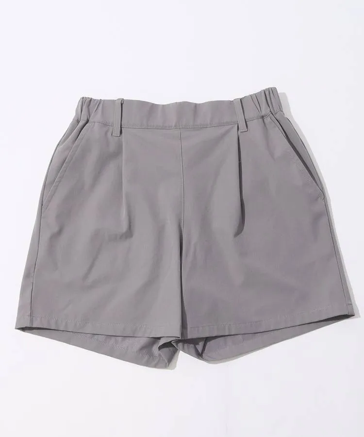 SATISFY オリーブ色ショートパンツ バックポケット付き 人気が高い SATISFY バックポケット付き オリーブ色ショート