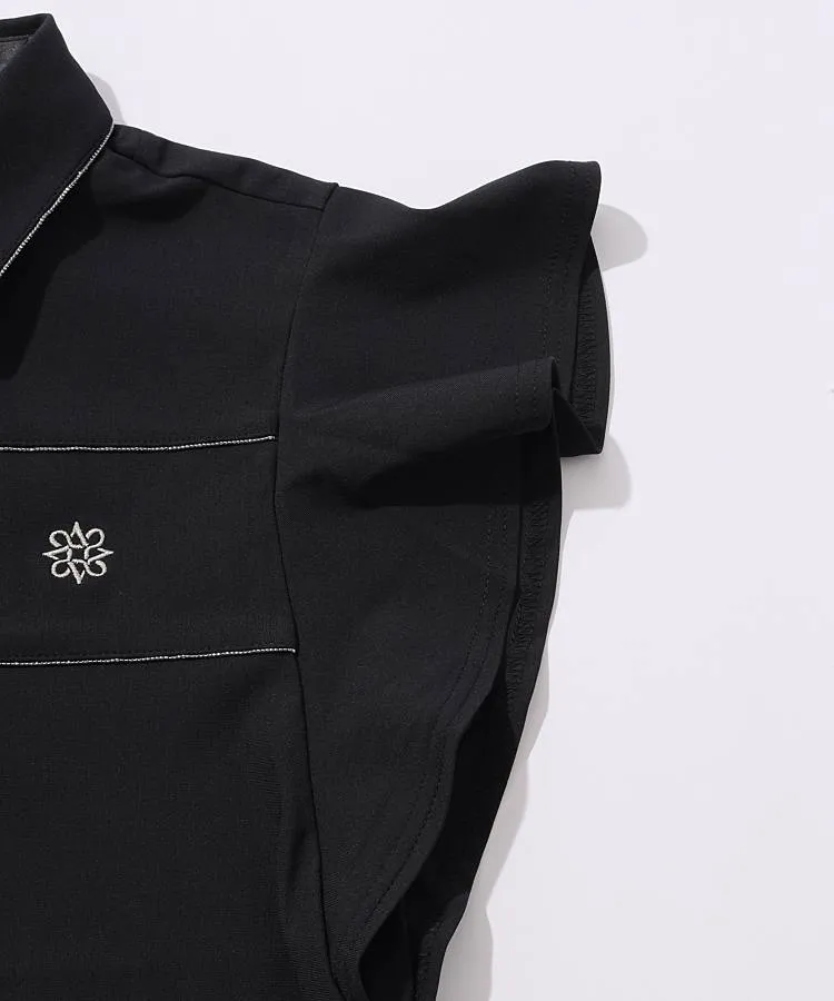 セントアンドリュース SA UV吸汗速乾フリルスリーブワンピース