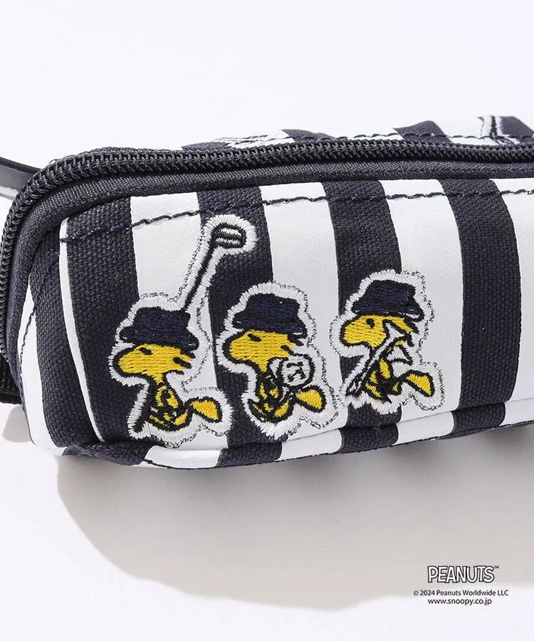 パーリーゲイツ PG SNOOPY_ボールポーチ＜ボーダー柄＞(UNISEX) レディースゴルフウェア通販 キュルキュルセレクト curucuru  select