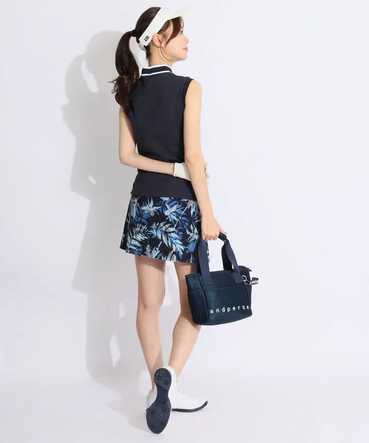 デサントゴルフ DE 【DSG】多機能ラインリブネックノースリーブ