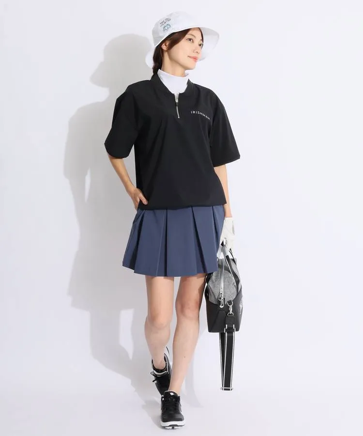 新品　ブリーフィング　ゴルフ　レディース　スカート　ネイビー　ショートパンツ　S ブリーフィングゴルフ BR 一体型ペチパンツ付ステッチライン