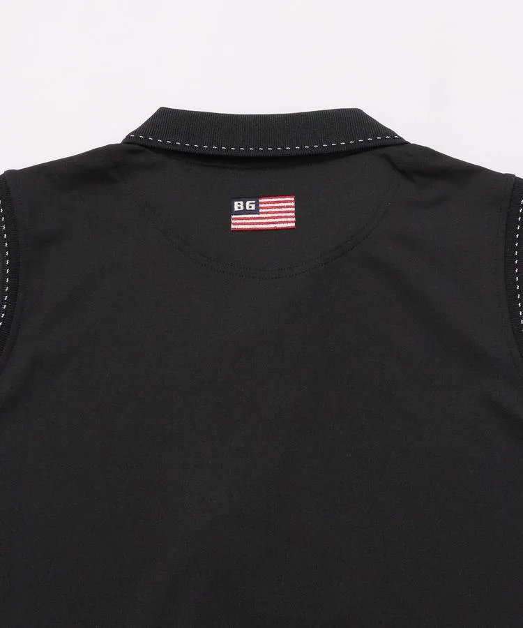 【ブリーフィングゴルフ】美品 ポロシャツ ノースリーブ ブラック S レディース BRIEFING GOLF セール20%OFF 日本正規品 ブリーフィング ゴルフ