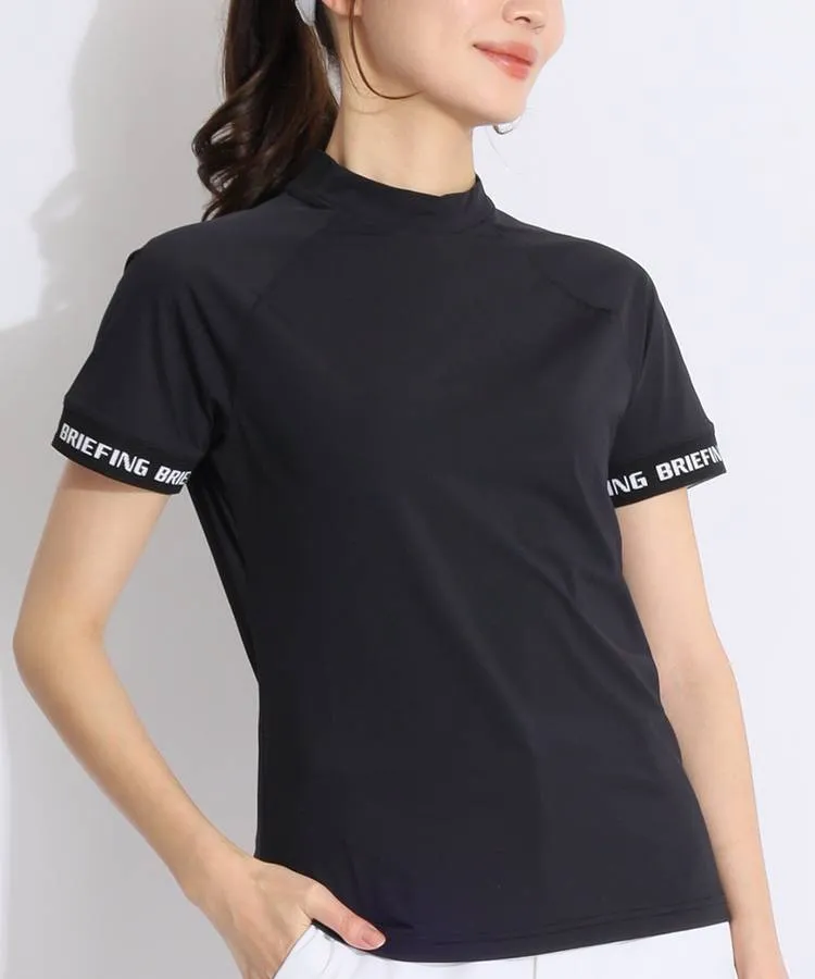 BRIEFING ブリーフィング クルーネック ラグラン 半袖Tシャツ ロゴ S BRIEFING tシャツ BRIEFING/ブリーフィング MS TOUR LS HIGH