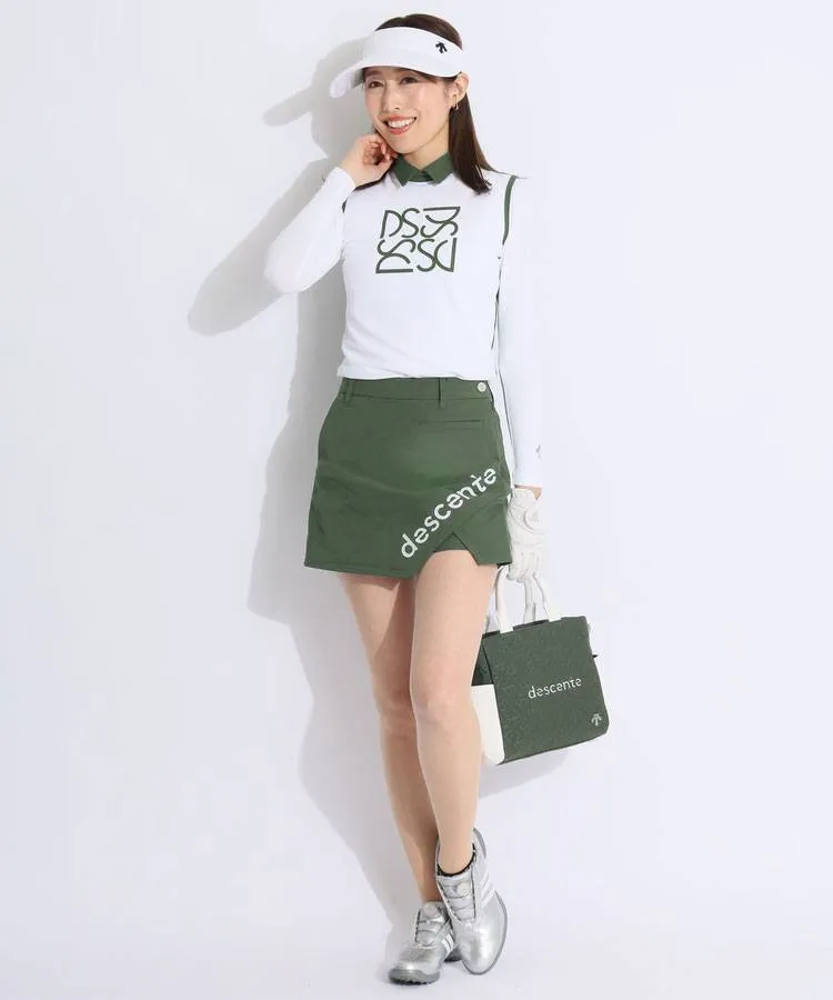 デサントゴルフ DE メッシュ切替ストレッチクルーネックインナー