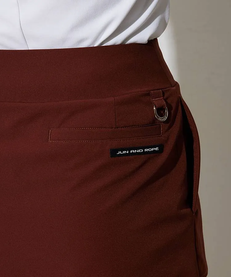 ジュン＆ロぺ JR アシメペプラム切替スカート レディースゴルフウェア