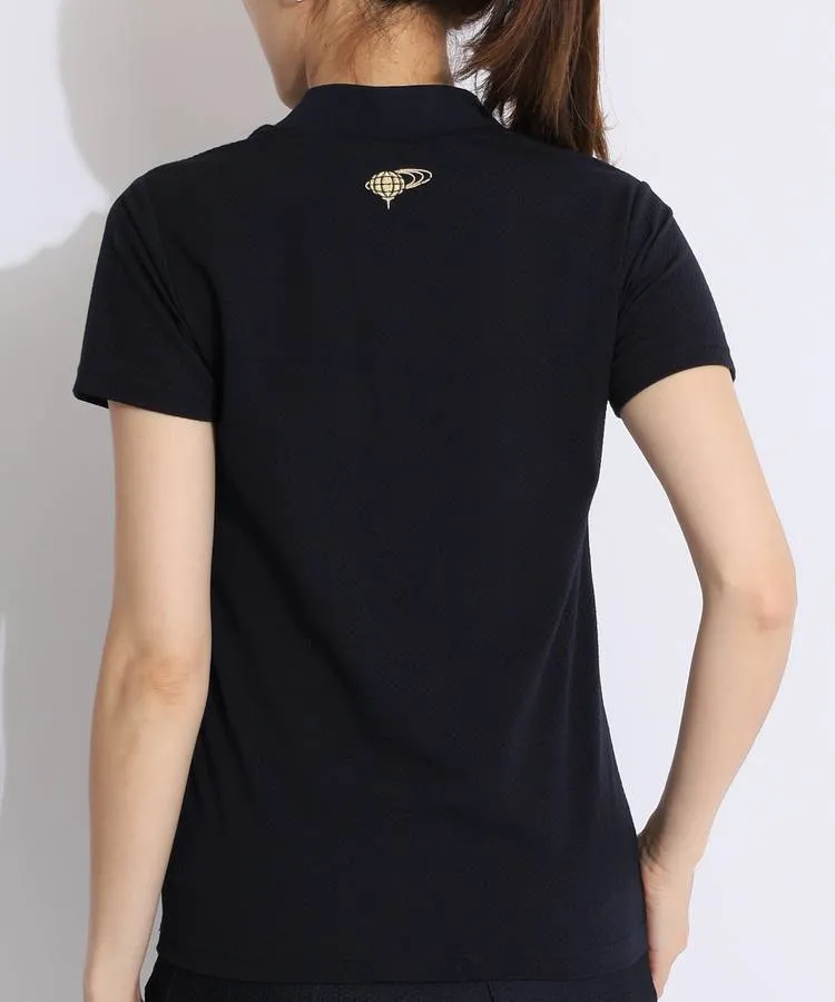 人気新品 ビームスゴルフ BE パンチングロゴモックネック半袖カットソー メンズウェア