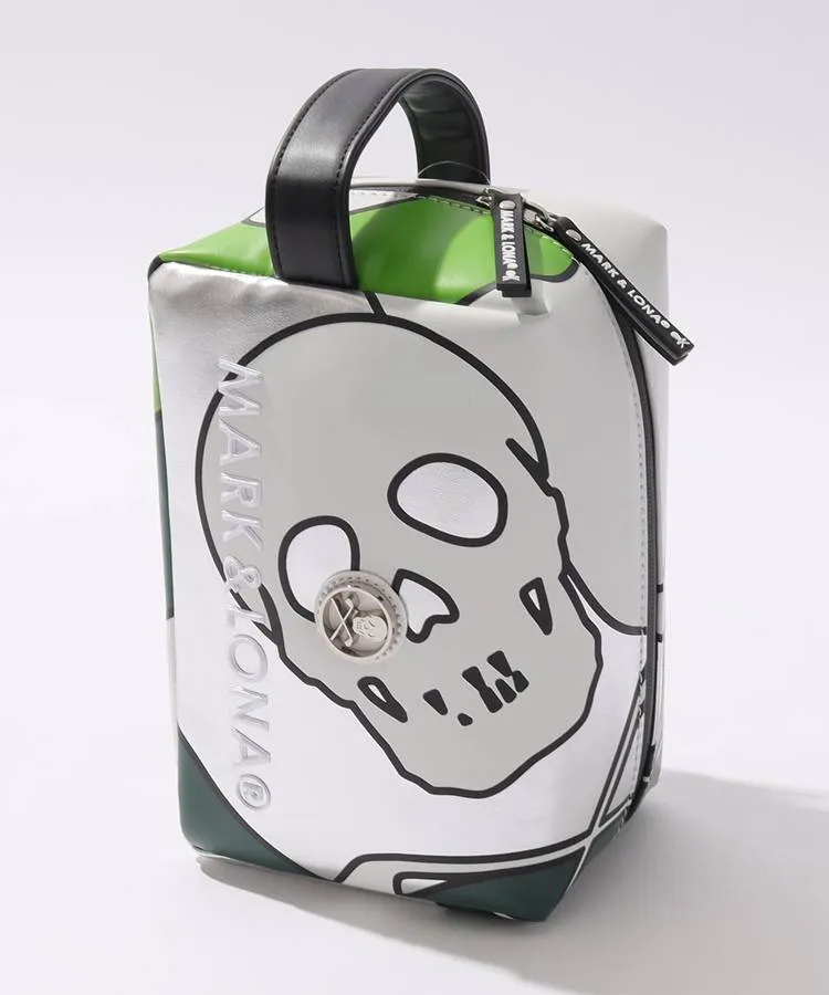 MARK & LONA ゴルフキャディバッグ スカルデザイン新品 MARK&LONA