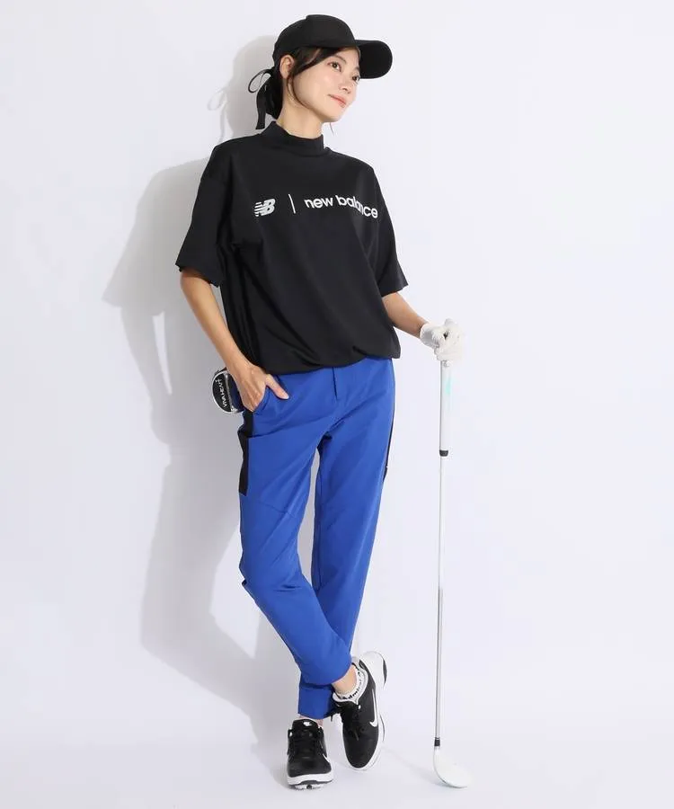 ニューバランスゴルフ NB 【ストレッチ】バックロゴラインモックネック  