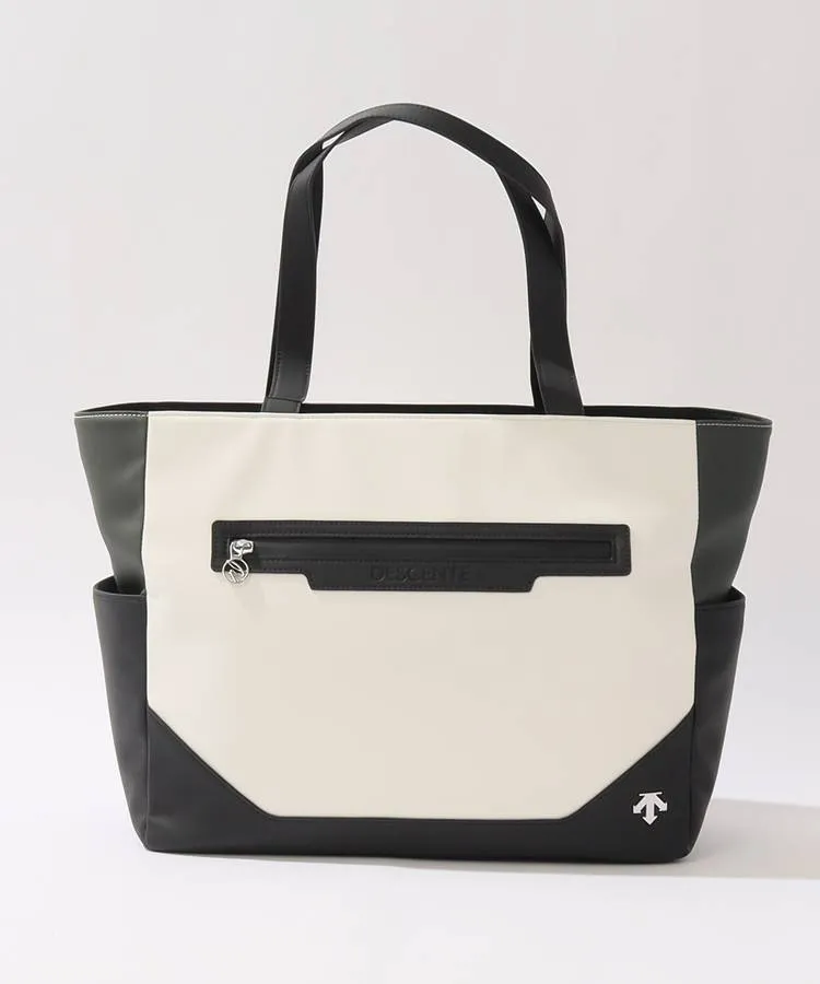 デサントゴルフ DE 合皮トートバッグ(シューズケース付き