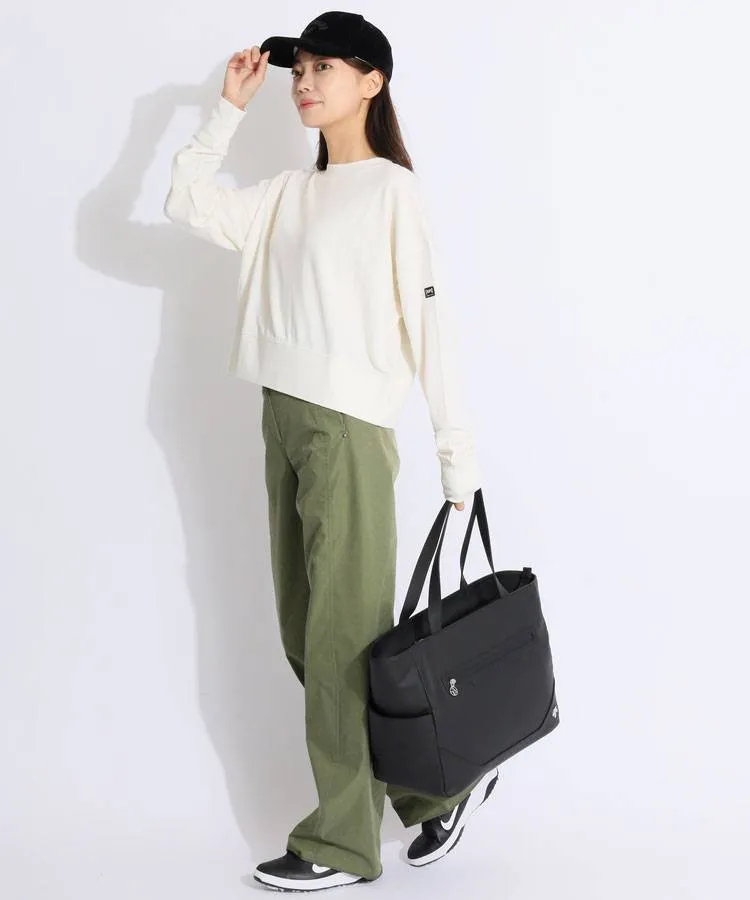 DESCENTE デサント ゴルフ トートバッグ ブラック 合皮 DESCENTE デサント ゴルフ トートバッグ ブラック 合皮