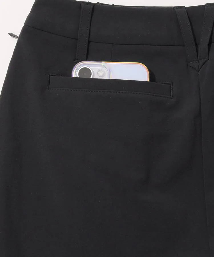 【耐久撥水UV】デサントゴルフ☆一体型ペチパンツ付きハーフジップスカート 24DEB-F002-3.webp