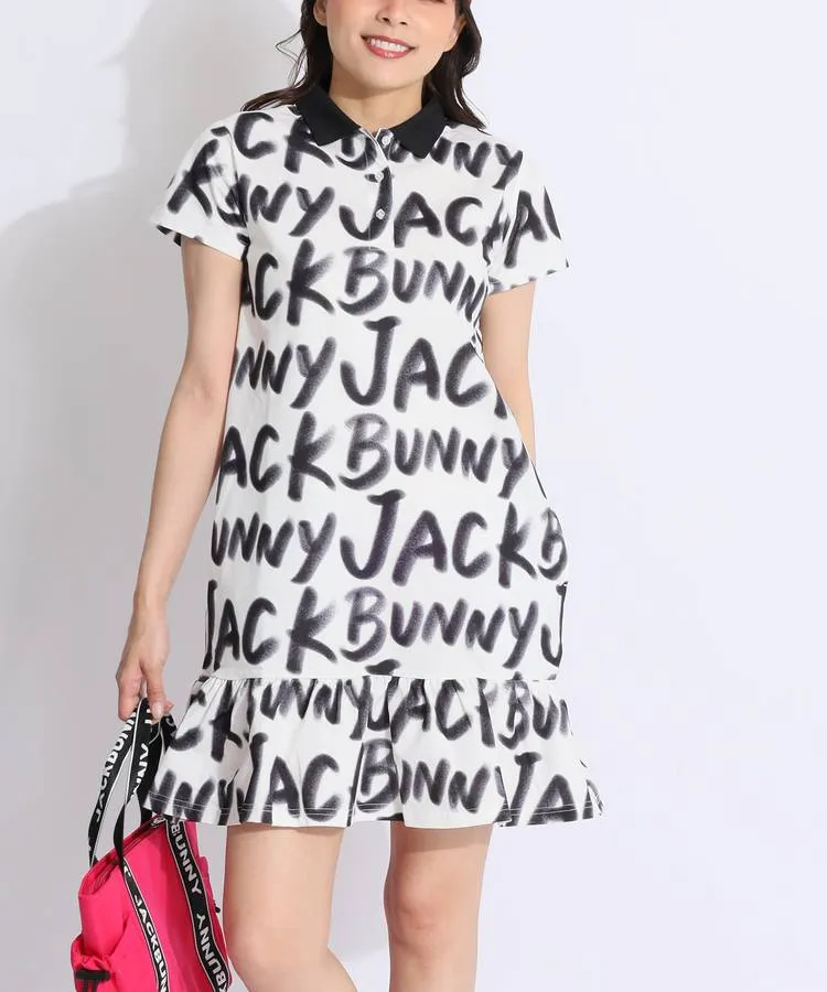 ジャックバニー JB ペチパンツ付きペインティング風ロゴ半袖