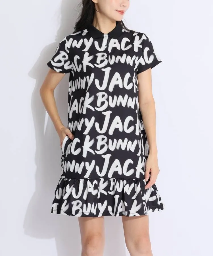 ジャックバニー JB ペチパンツ付きペインティング風ロゴ半袖