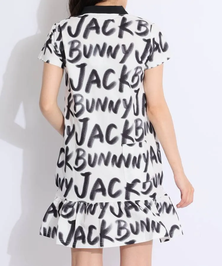 ジャックバニー JB ペチパンツ付きペインティング風ロゴ半袖