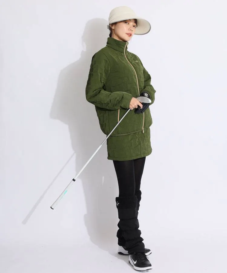 セントアンドリュース SA 【防風撥水】キルトロゴ中綿スカート  