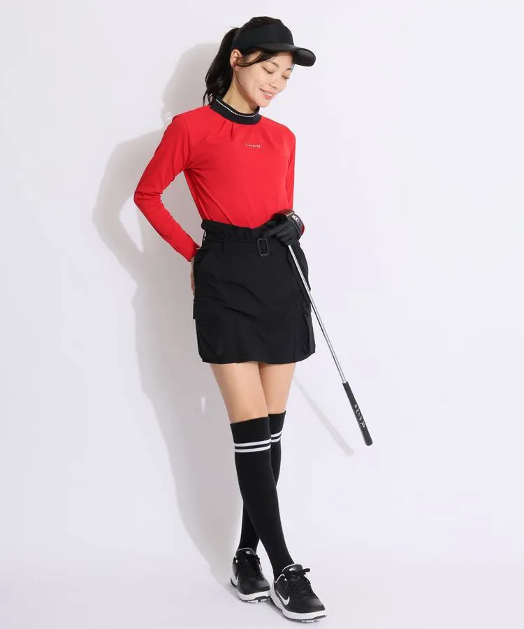 ルコックスポルティフ ゴルフの長袖カットソーを使ったスタイリング