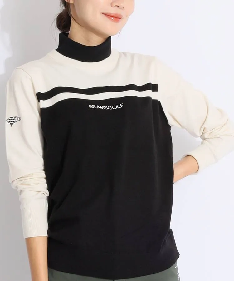 ブリーフィング ゴルフ クルーネックニット ネイビー L ブリーフィング