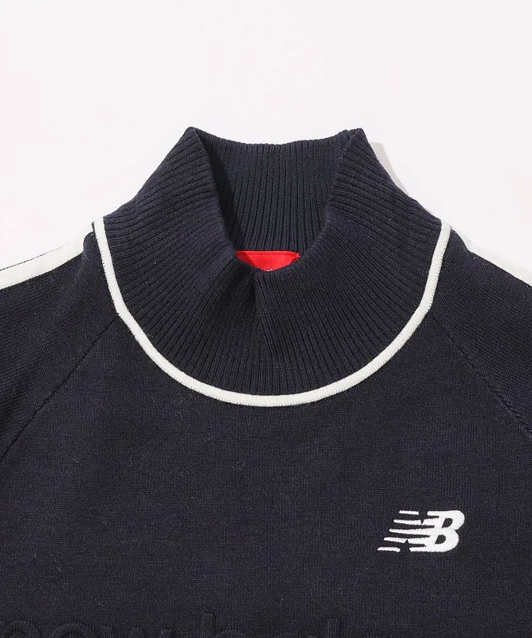 ニューバランスゴルフ NB スリーブラインエンボスロゴハイネック