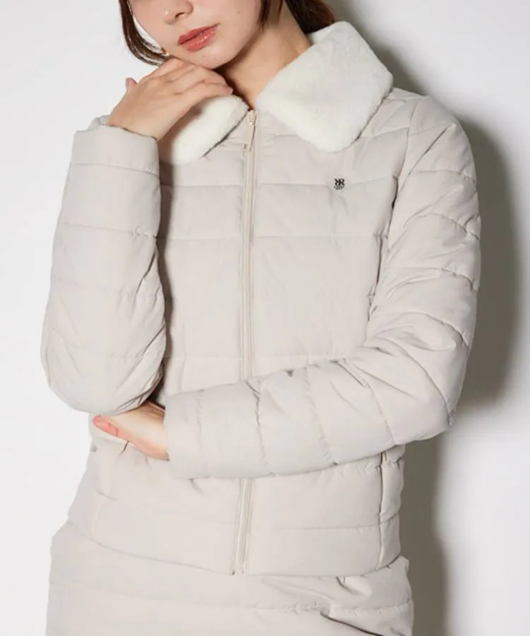 リエンダゴルフ RI 【軽量保温】ファーカラーキルティング中綿