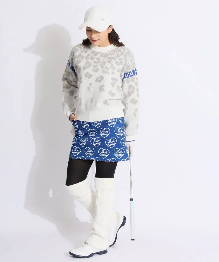 ジャックバニー JB 【防風】裏起毛ハートロゴ一体型ペチパンツ ジャックバニー JB 【防風】裏起毛ハートロゴ一体型ペチパンツ