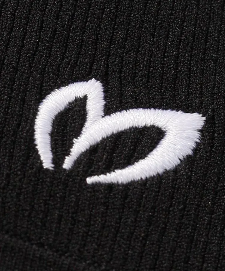 マスターバニー MB 胸開きモックネックリブニット レディースゴルフ