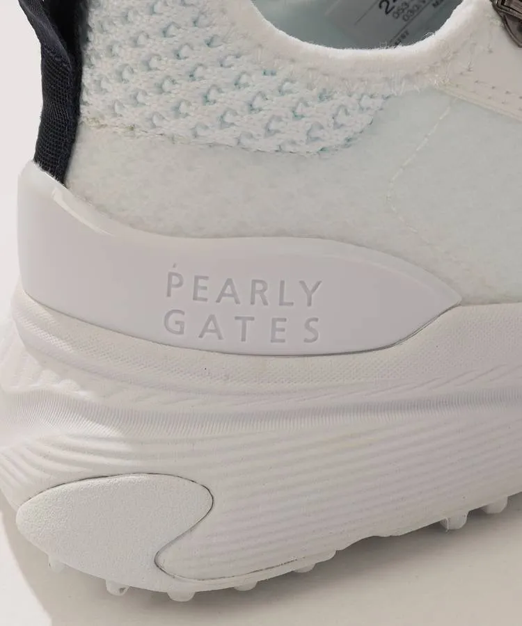 パーリーゲイツ PG サイドジップスパイクレスシューズ レディース